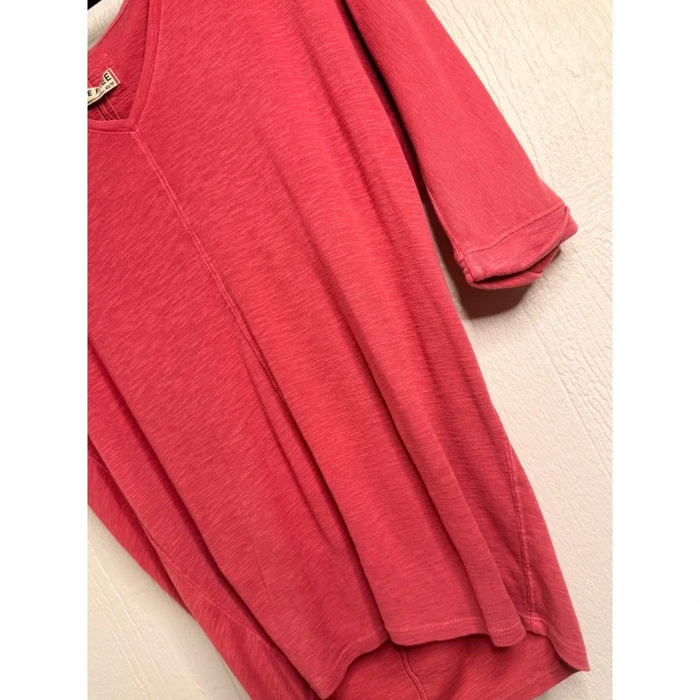 High line oversized v-neck tee NWOT